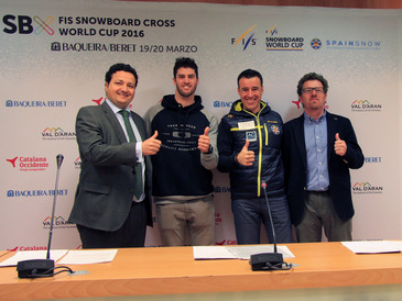 Lucas Eguibar: “En la Copa del Mundo de Snowboard Cross en Baqueira Beret quiero volver a subir al podio” 