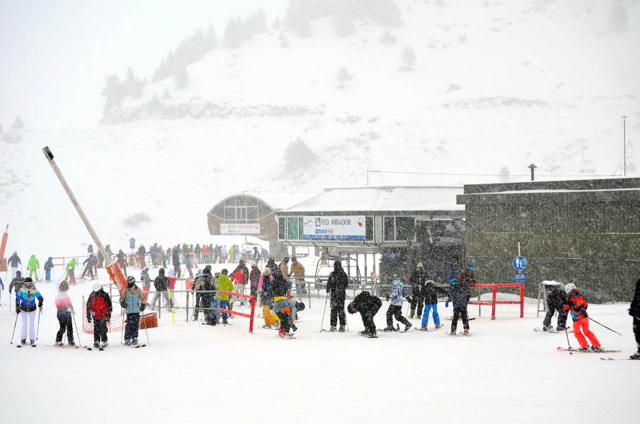 Una nevada de 40 cm en Baqueira da la bienvenida al 13º Trofeo de Esquí Fundación Jesús Serra